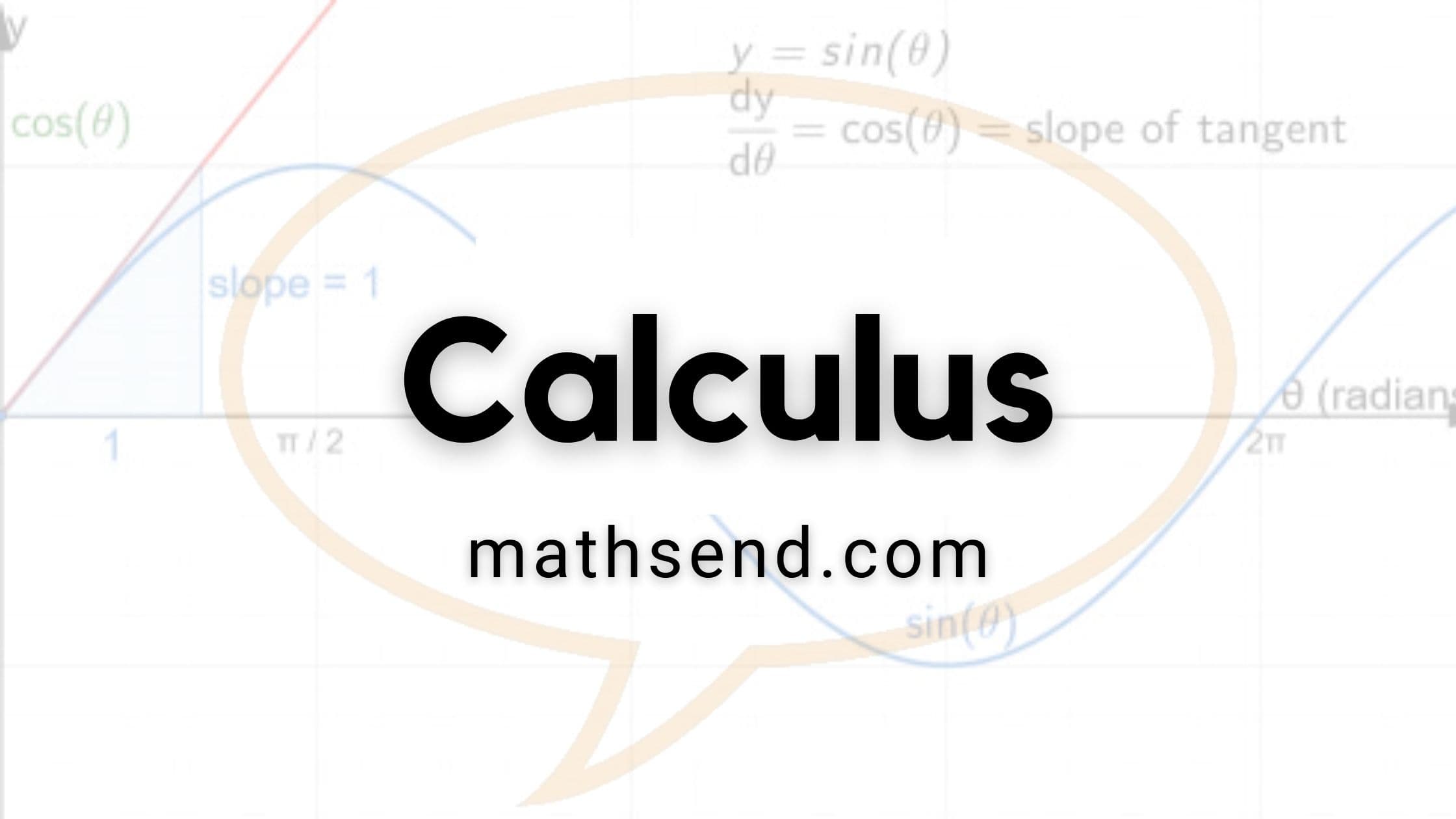 Calculus with Mathsend